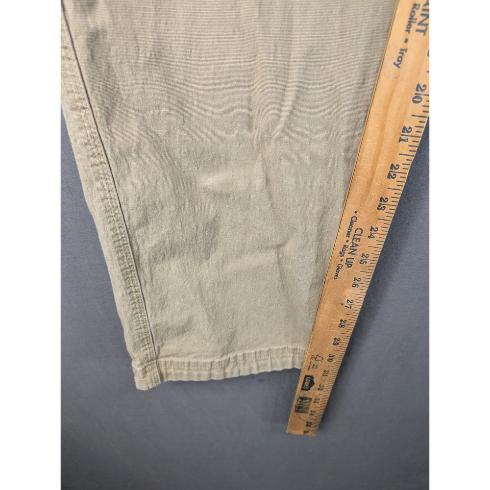 Duluth Trading Co Flex Fire Hose Pants Mens 40x34 Khaki Tan Standard Fit - Picture 7 of 10
